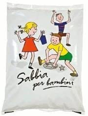 Spilli Outdoor World Sabbia da Gioco 25kg x Sabbiera Sterilizzato, Lavata e Asciugata APPROVATO Certificato CE per bambini Scontato per più di 1 sacco!