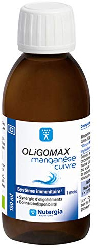 Nutergia Oligomax Manganèse cuivre 150ml