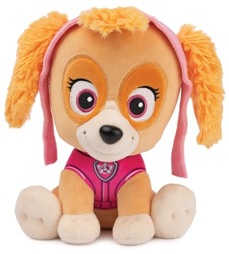 PAW Patrol - Gosedjur Skye - 23 CM | GUND Paw Patrol Skye plysch 23 cm, mjuk och tvättbar. Perfekt för kramar och gåvor från 1 år.