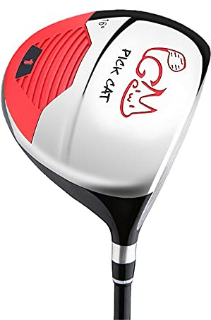 Golf Wood Driver Kids 1# Golf Clubs Rod Wood Golf Club Fairway Woods Junior Golf Putter 33 ''-37 '' pour 3-12 Ans Filles Garçons (Noir,pour Les 9-12 Ans)