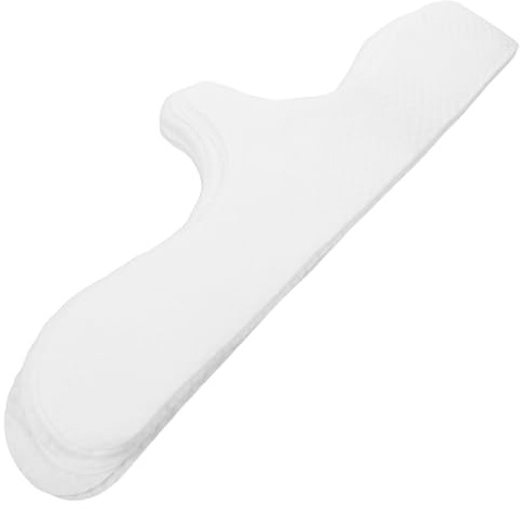 WEKADRIN Disposable Bra Liners 20pcs White Full Viscose Spunlace Nonwoven Fabric Sweat-absorbing Pads to Minimize Irritation and Chafing, for Postpartum Nursing and Weddings