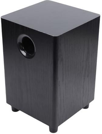 Sxhlseller Caisson de Basses Domestique 100 W, Haut-Parleur Passif de 6,5 Pouces, Matériau MDF, Plug and Play pour Fête Cinéma Maison