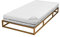 Sleep & Protect Molton-Matratzenauflage 0808302 weiß 1x 90x190 cm