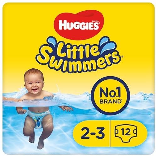 Huggies Little Swimmers - Pannolini da nuoto, taglia 2-3, 3-8 kg