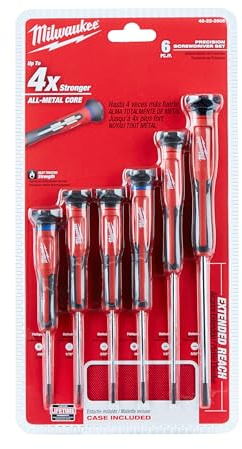 Milwaukee 48-22-2606 6-Piece Precision Screwdriver Set