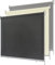 LeMeiZhiJia Außenrollo Senkrechtmarkise Balkonrollo Sichtschutz Rollo Beschattung 180 * 240cm Beige