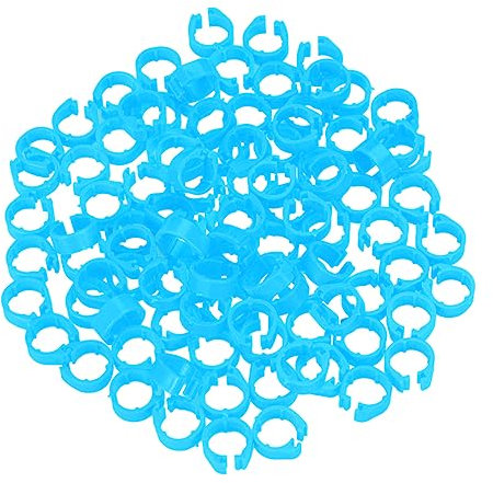 Angoily Taubenfuß 100-teiliges Set Papageienfuß-identifikation Vogelbedarf Für Vögel