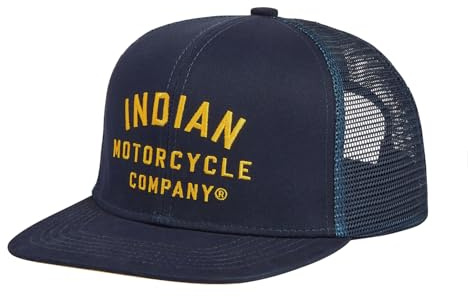 Indian Motorcycle Embroidered Logo Parts Service Cap, Navy - 2864959,Blue,ONE Size