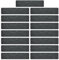 Amusingtao 15 Pcs Non Slip Stair Treads for Wooden Steps, 20 x 76 cm Stair Runner Carpet Treads Indoor, Self-Adhesive Stairslide Carpets Rugs Safety Mats for Elders, Kids and Dogs(COLOR:grey)