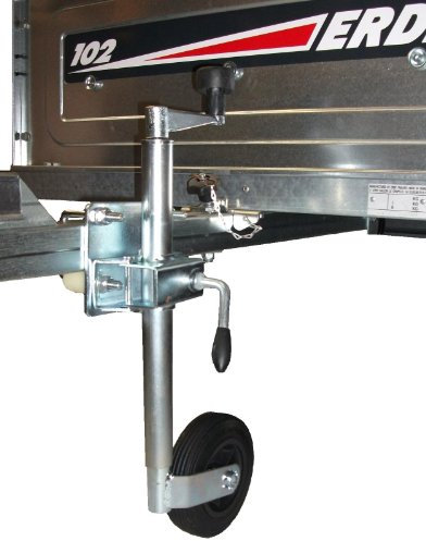 leisure MART Trailer caravan Jockey Wheel 34mm and split clamp with FIXING KIT Pt no. LMX1591