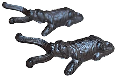 Selections Cast Iron Garden & Patio Dog Shaped Boot Jack for Shoes & Wellies (Pack of 2)