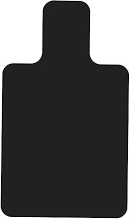 rockible Pilates Reformer Mat Towel, Pilates Reformer Pad, Tappetino per Esercizi, Pilates Machine Equipment Asciugamano Pilates Mat per Training Travel, Nero