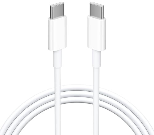 Wanme Cavo USB C a USB C per per iPad Air 5th/4th/13/11 inch M3 M2 /‌iPad mini‌ /‌iPad Pro, 1M Cavi Ricarica Rapida Type C to Type C Filo Caricatore per MacBook/iPhone 17 Pro Max,16
