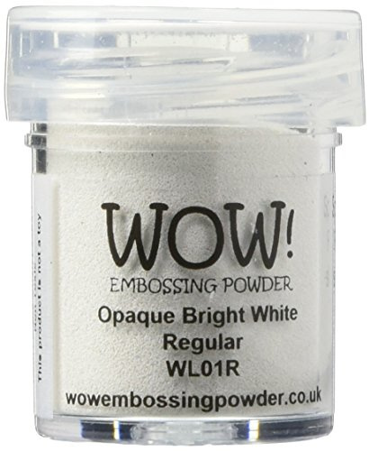 Wow! Embossing Powder 15ml-Opaque Bright White