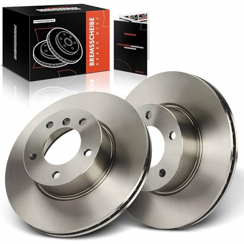 Frankberg Bremsscheibensatz inkl. 2x Bremsscheiben Vorne Belüftet Ø300mm Kompatibel mit 3er Touring E91 1er E81 E87 3er E90 Z4 Roadste.r E89 Replace# 34116783752