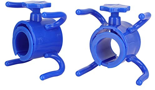 Sonnenschirmständer, Sonnenschirmzubehör, 8 X 8 X 4,5 Cm, Strandkorbzubehör, Strandzubehör, für Strandcampingausflüge (BLUE)