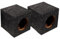 SHINEOFI 1Paio Cassa Subwoofer per Auto Vuota per Altoparlanti Design Facile Installare Compatibile con Varie Auto Prestazioni Audio Ottimali e Materiali Premium