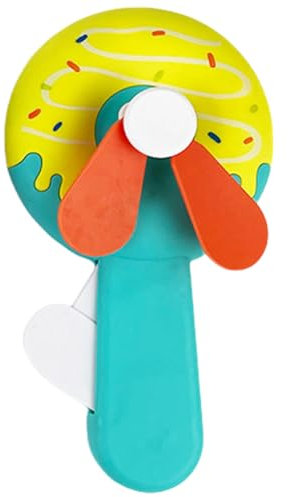 Ventola di raffreddamento manuale - ventola di pressione portatile | Mini ventola a mano senza batterie | Accessore compatto per estate, esterno, viaggio, light picnic, silenziatore, pericolo