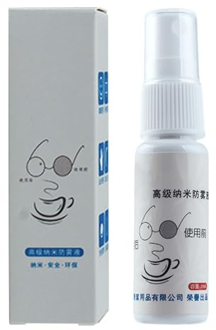 Spray antiempañamiento para gafas de natación, agente limpiador de gafas, 20 ml, solución antiempañamiento para equipos de buceo para adolescentes, mujeres, hombres y niños