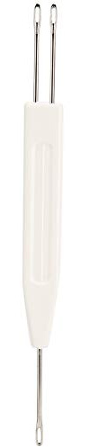 Aguja de transferencia para máquina de tejer, paso de 6,5 mm, herramienta de transferencia 1X2 para Silver Reed LK150