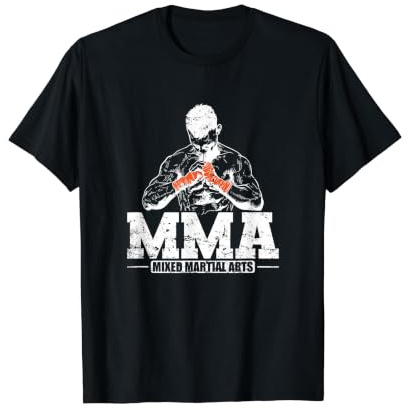 Maîtrise des Techniques MMA Arts Martiaux Mixtes T-Shirt Graphique avec Valeur