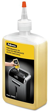 Fellowes 3 X Shredder Oil, 12 oz. Bottle with Extension Nozzle (35250), 3-Pack