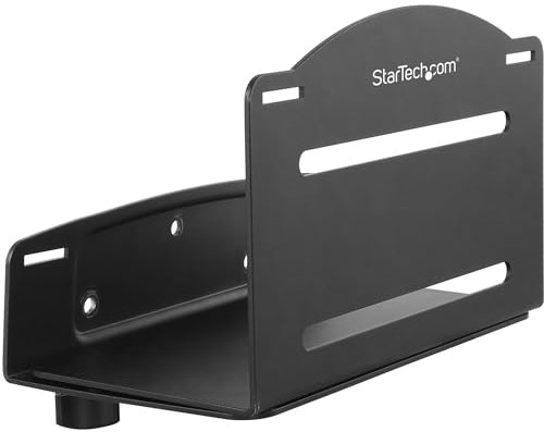 StarTech.com Support universel pour unité centrale - Montage mural ajustable pour ordinateur bureau (CPUWALLMNT)