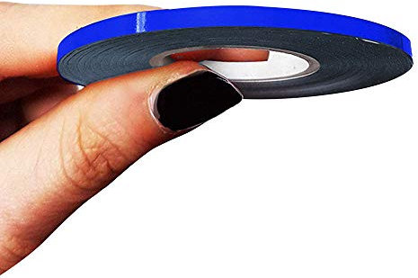 4R Quattroerre.it 10456 Trim Stripes Adhesive Strips for Cars, Blue, 3 mm x 10 mt