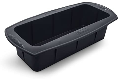 BACKHAUS Grande Stampo per Plumcake, Teglie da Forno Rettangolare in Silicone Platino Antiaderente di qualità Professionale Nero
