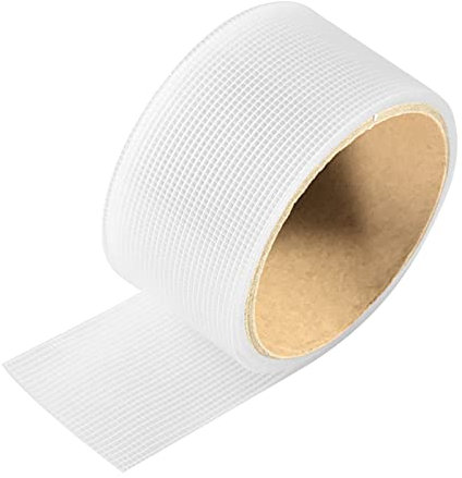 Durdiiy Fly Screen Mosquito Net Repair Tape 5cm x 2m Anti-Insect Window Insect Screen Adhesive Tape (White)