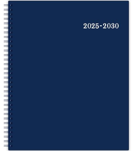 2026-2031 Monthly Planner/Monthly Calendar - 5 Year Monthly Planner from Jul.2026 - Jun.2031, 60 Month Planners, 9 x 11, Monthly Calendar 2026-2031 with Tabs + Double-Side Pocket + Durable Polypropylene Cover - Navy Blue