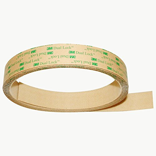 3M Cierre recerrable de perfil bajo de doble bloqueo [Transparente] (SJ4570): 1 in. x 10 ft. (Claro)