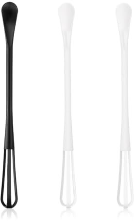 WeddHuis Mini Frusta Multifunzionale, 2 Pezzi Piccoli 2 in 1, Frusta Mini Cucchiaio da Zucchero, Frusta a Palloncino per miscelare, sbattere ingredienti, mescolare Salse