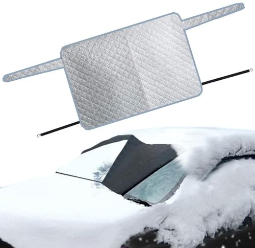 Biniveil Paraneve per Lunotto | Parabrezza Posteriore per Auto | Copertura per Parabrezza Auto | Protezione Invernale per Parabrezza | Copriauto Esterno Anti Neve E Polvere