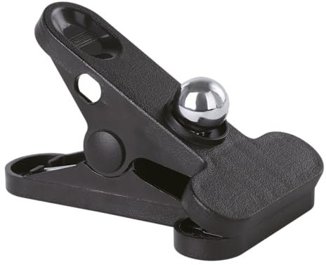 Eglo Morsetto per lampada da parete a LED Muraglie, accessorio per lampada, morsetto flessibile in plastica, colore: nero