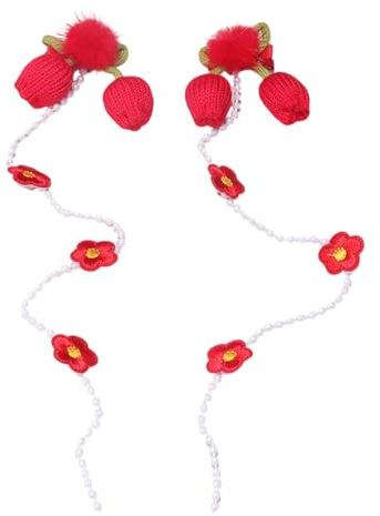 Fermaglio per treccia, 1 paio di fermagli, per trecce, per donne, ragazze, fidanzate, sorelle