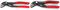 KNIPEX Cobra®, Wasserpumpenzange | Rohrzange, Chrom-Vanadium & Cobra®, Mini-Wasserpumpenzange | Rohrzange, klein, Chrom-Vanadium, Rostschutz atramentiert, 125 mm, 87 01 125
