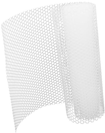 Supvox Plastikzaun Netz Für Blumenarrangements Maschendrahtzaun Aus Maschendraht Dicker Hühnerdraht Baumschutzbarriere Absperrnetze Kunststoff-maschendrahtzaun Weiß Geflügel Pflanze
