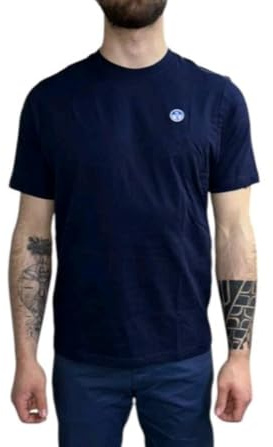 NORTH SAILS T-Shirt con Patch logata