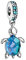 QIKAOLA 925 Sterling Silber Charms Beads für Pandora Strand Ozean Liebe Familie Tiere Charms Anhänger Fit für europäische Armbänder und Halsketten