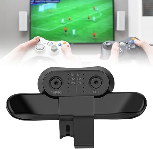 Scuf Controller für PS4, Controller Paddles Scuff Aufsatz, PlayStation 4 zubehör, Rücktasten Ansatzstück für PS4-Gamepad, Extended Ersatztasten Back Button Joystick für den PS4 Pro