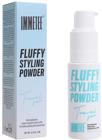 immetee Texture Powder, Texture & Volume for Men and Women, Root Lifting Hair and Styling for All Hair Types(Styling Powder 20g, Cedarwood)