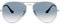 Ray-Ban Damen Aviator Sonnenbrille, Silber (003/3f), 55 mm EU