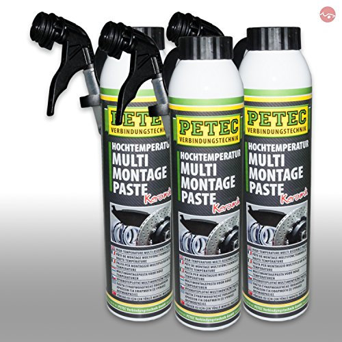 Petec_bundle 3X PETEC HOCHTEMPERATUR MULTIMONTAGEPASTE Schmierpaste Paste 200 ML 94420
