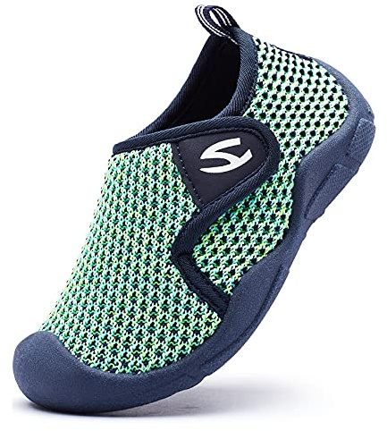 SMajong Chaussons de Maison Garçon Fille Pantoufle d'intérieur 20-30 EU | Chaussettes Antidérapantes,Bébé Chaussure Premier Pas,Chaussures de Sport