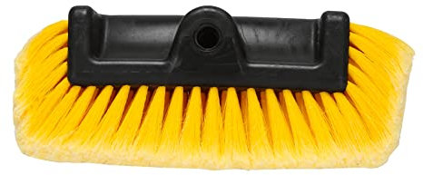 Happysnow Testa di lavaggio auto per pulire veicoli, barche, veicoli o fuoristrada, setole super morbide per la pulizia antigraffio, fissaggio universale