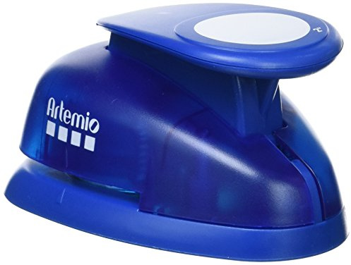 Artemio 5 cm Giant Circle Lever Punch, Blue