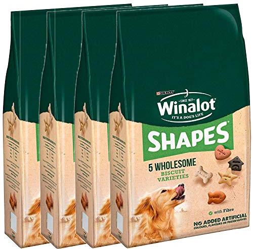 Winalot Shapes Biscuits Adult Dog Treats 4 x 1.8Kg