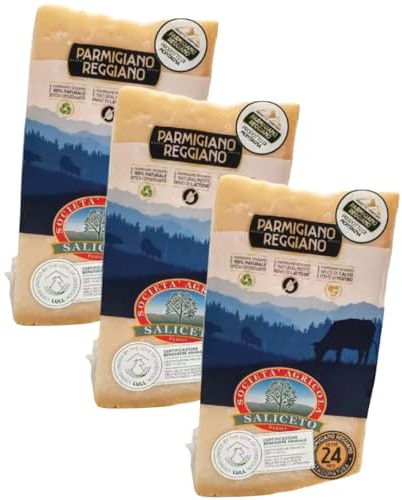 Parmigiano Reggiano Aop de colline Saliceto, 3 formes, 4,050 Kg