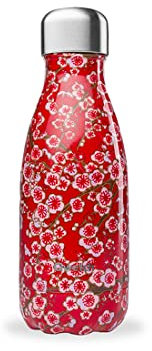 QWETCH - Bottiglia Isotermica Originals - Rossi 260ml - Bottiglia Nomade in Acciaio Inox - 24h Fredda & 12h Calda - Impermeabile, senza BPA